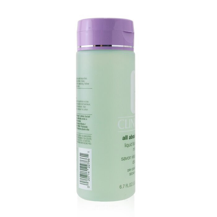 CLINIQUE - All About Clean Liquid Facial Soap Mild - Dry Combination Skin