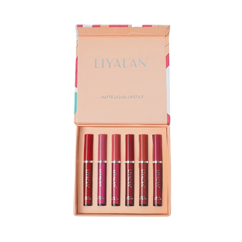 Matte liquid lipstick set lip gloss with lip liner set