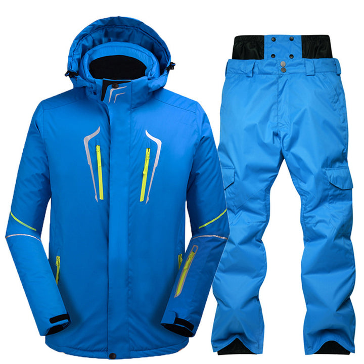 EVERLAND OEM Outdoor Custom Mens Ski Jacket Clothing Snowboard Jacket Men Ski Equipment Set Snow Coat Ski Suit Jacket