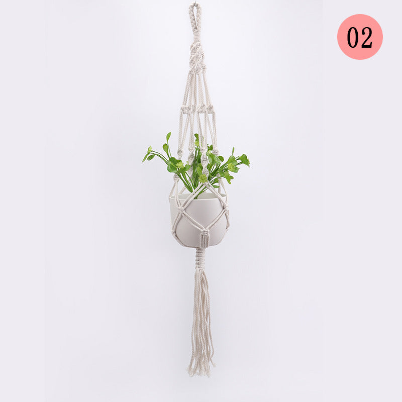 100 handmade macrame plant flower pot hanger for wall decoration