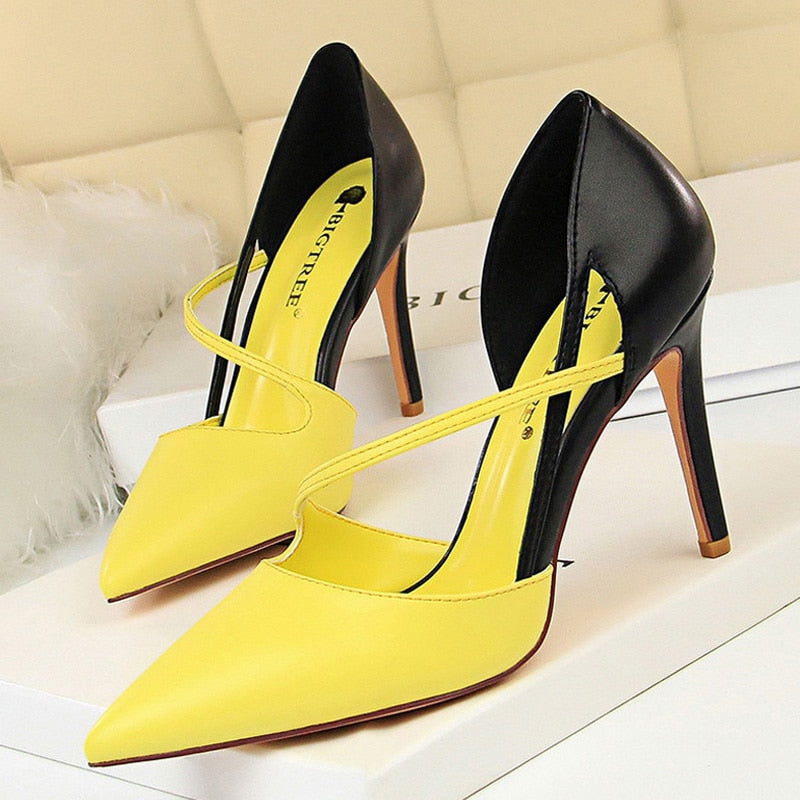 BIGTREE Shoes High Heels Woman Pumps Stiletto Women Shoes Women Basic Pump Fashion Women Sandals Female Shoes Free Shipping