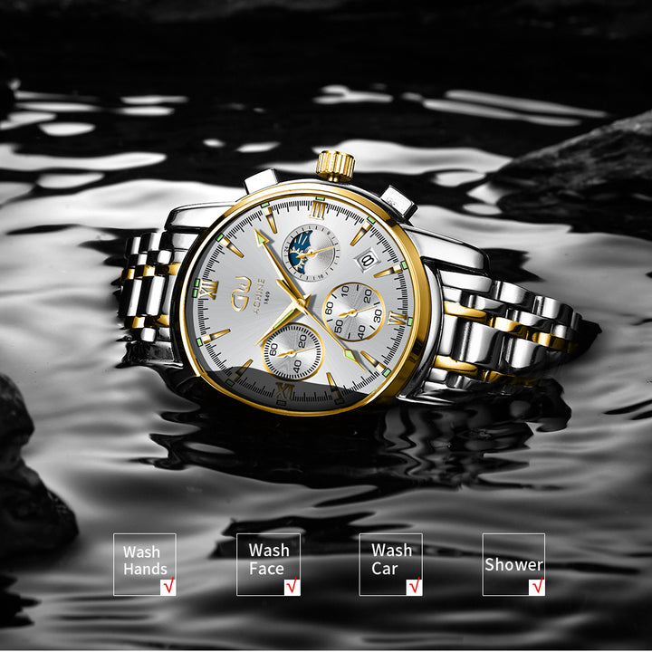 Quartz men wrist custom luxury watch