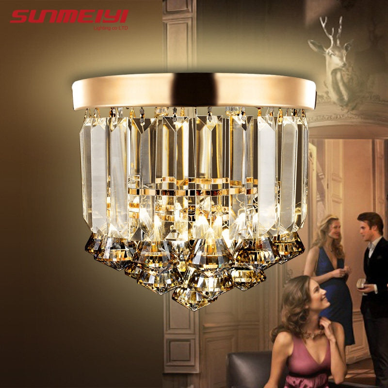 Modern Crystal LED Ceiling Light