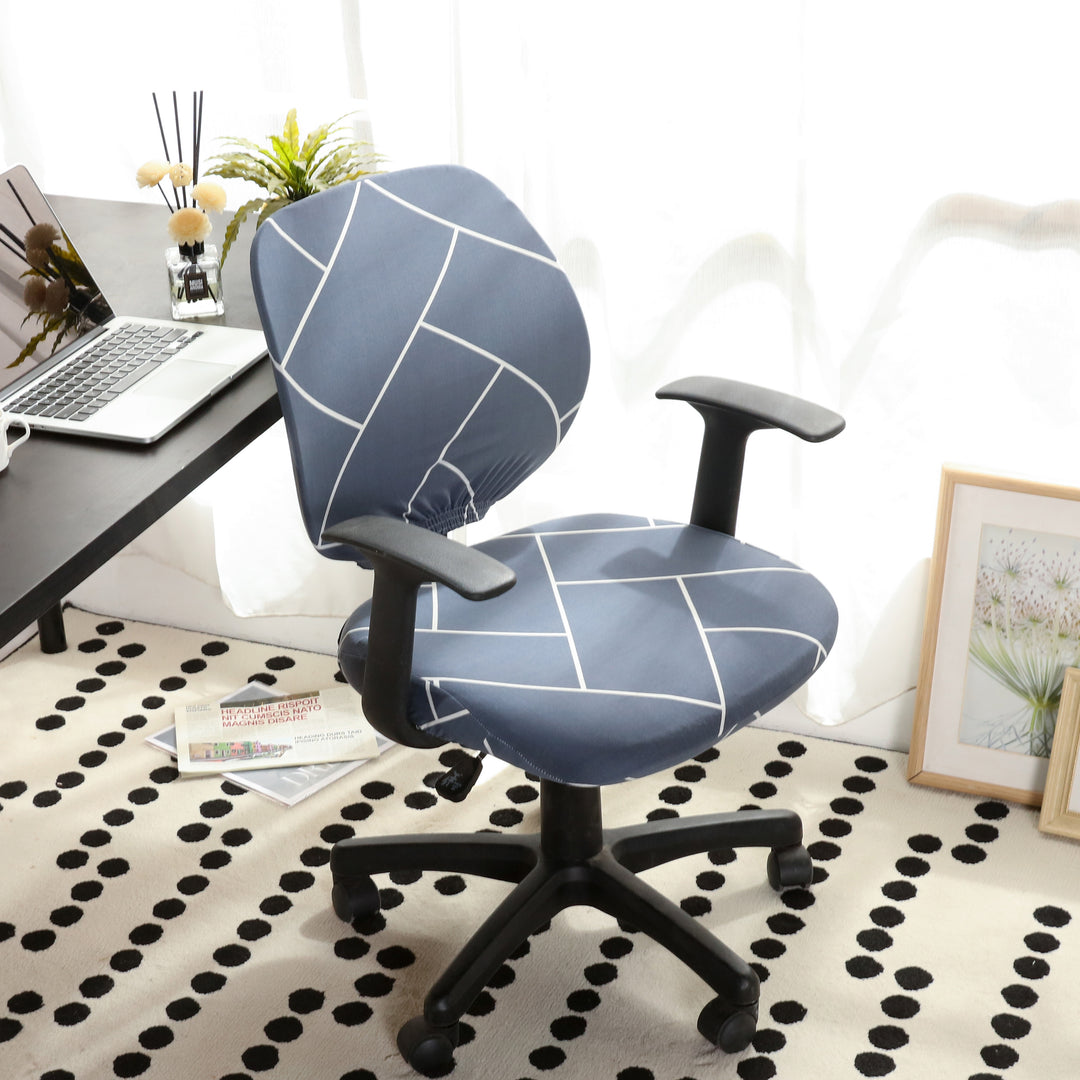 Office chair cover universal rotating armchair slipcovers