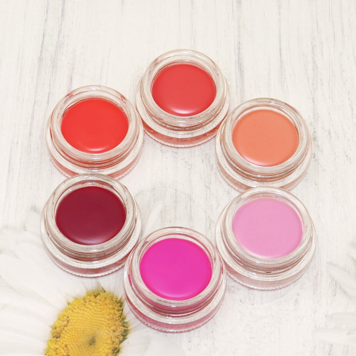 Coloretes cream blush and lip tint 6 colors waterproof blusher beauty