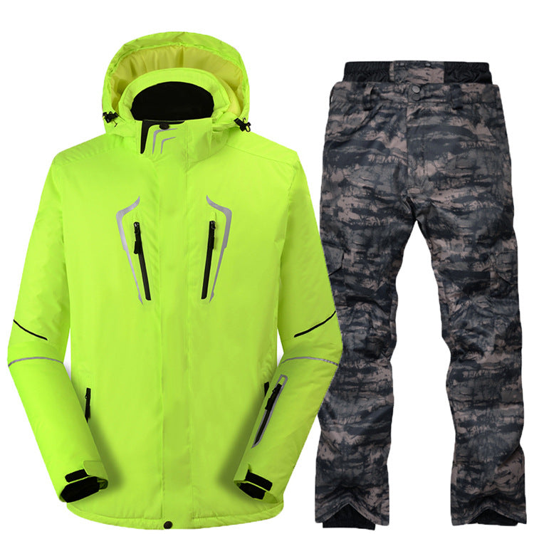 EVERLAND OEM Outdoor Custom Mens Ski Jacket Clothing Snowboard Jacket Men Ski Equipment Set Snow Coat Ski Suit Jacket