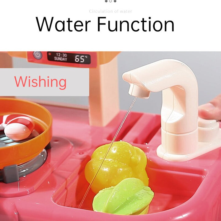 Water tap big size kitchen plastic pretend play cooking toy