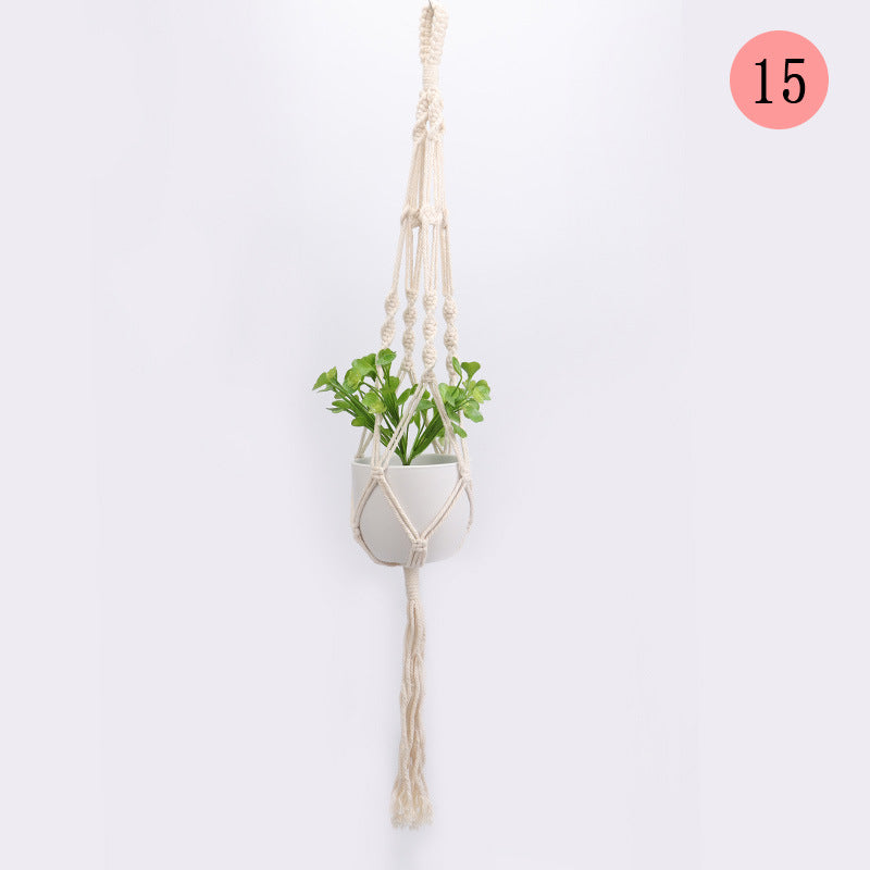 100 handmade macrame plant flower pot hanger for wall decoration