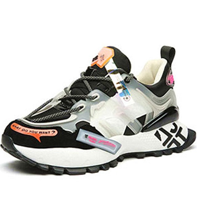 Colorful mens sneakers breathable chunky Apparel & Accessories > Shoes trainers