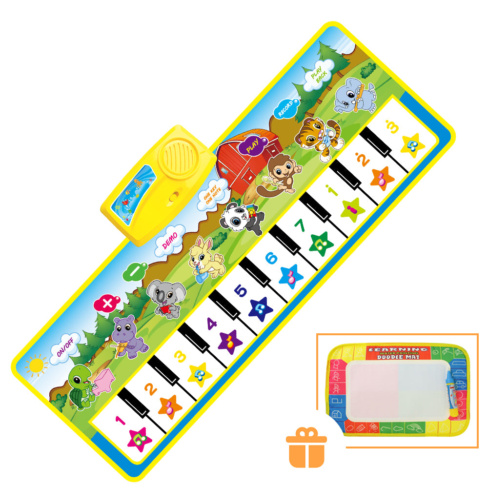 110x36cm baby play mat toy musical instrument game carpet toys educational