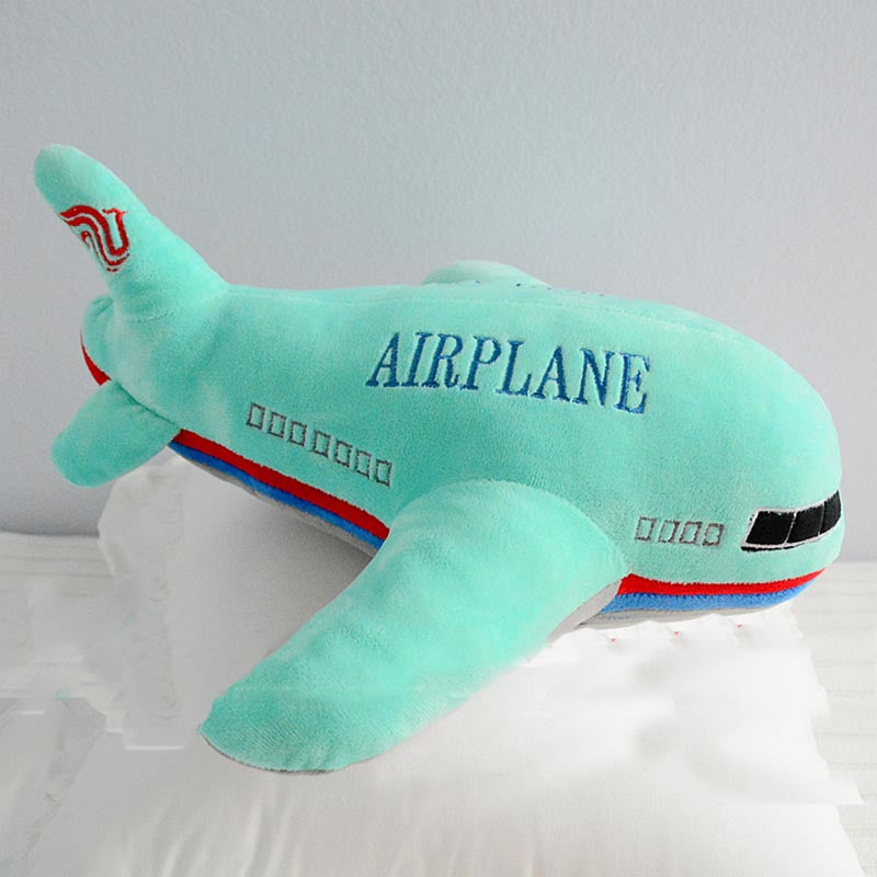 Simulation Plush Cat Rocket Airplane Toy Stuffed Lifelike Transportation Pillow Creative Boy Home Decor Toys for Children Gift