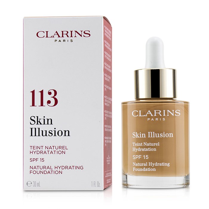 CLARINS - Skin Illusion Natural Hydrating Foundation SPF 15 30ml/1oz