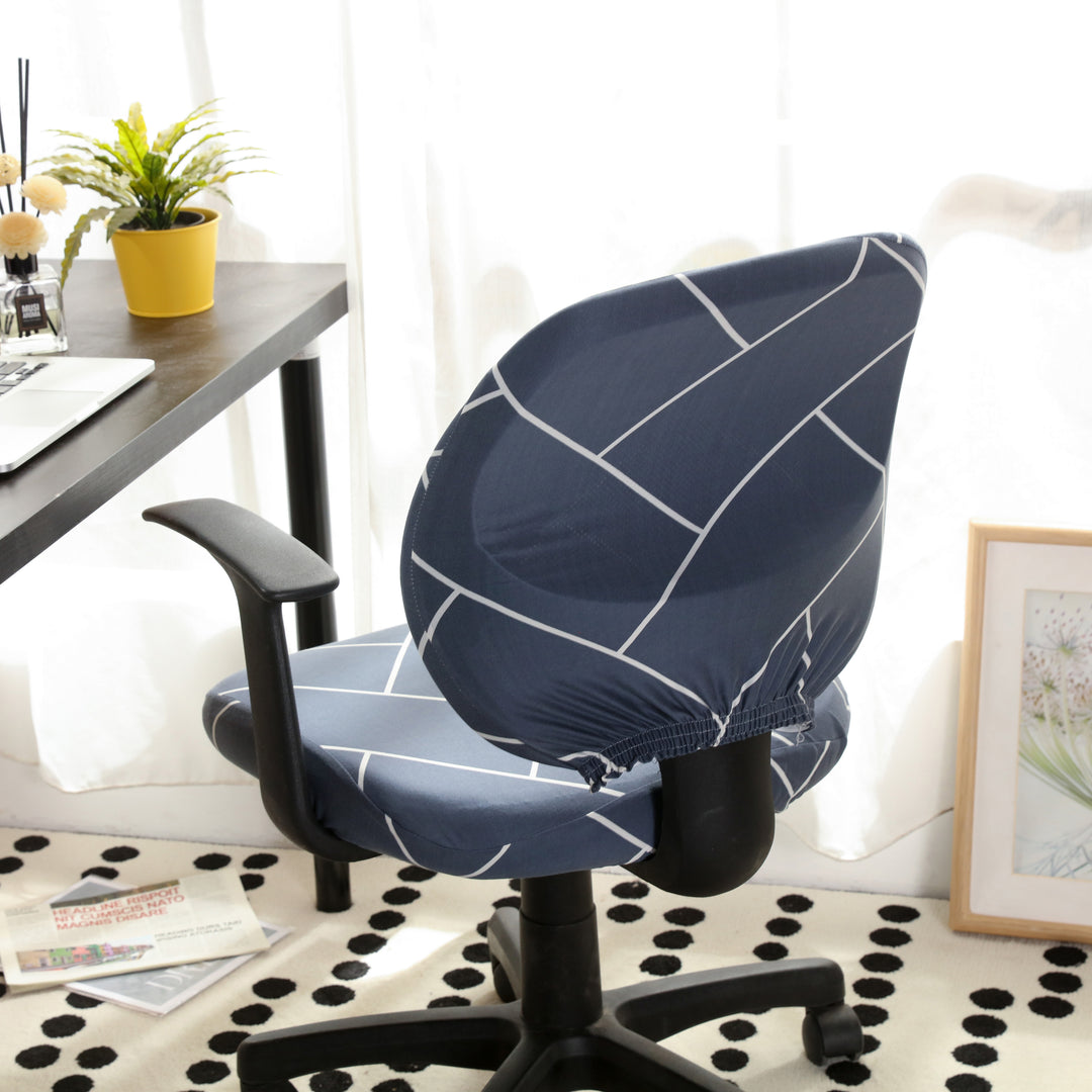 Office chair cover universal rotating armchair slipcovers