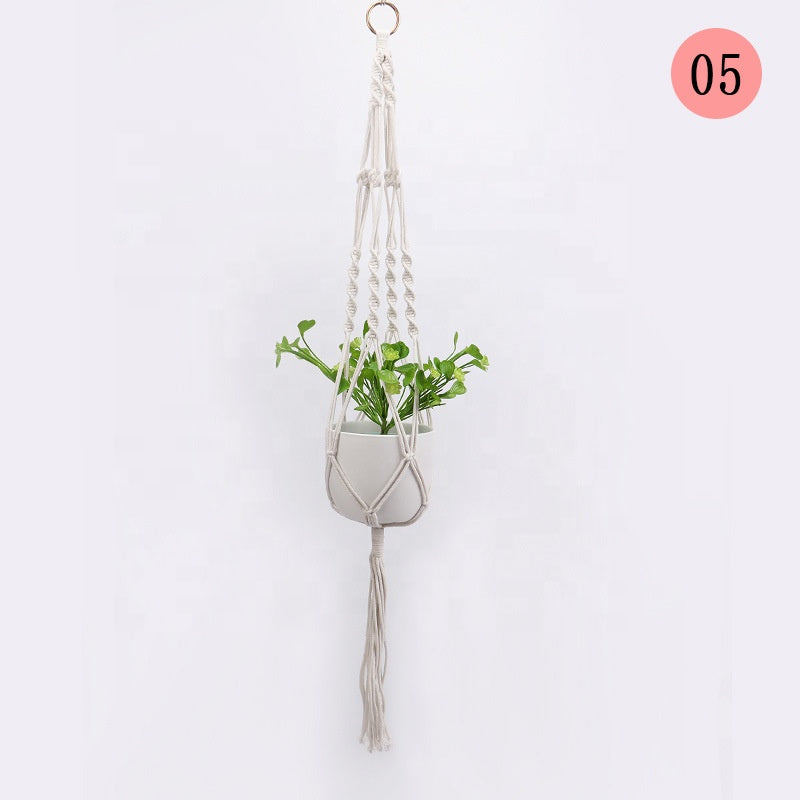 100 handmade macrame plant flower pot hanger for wall decoration