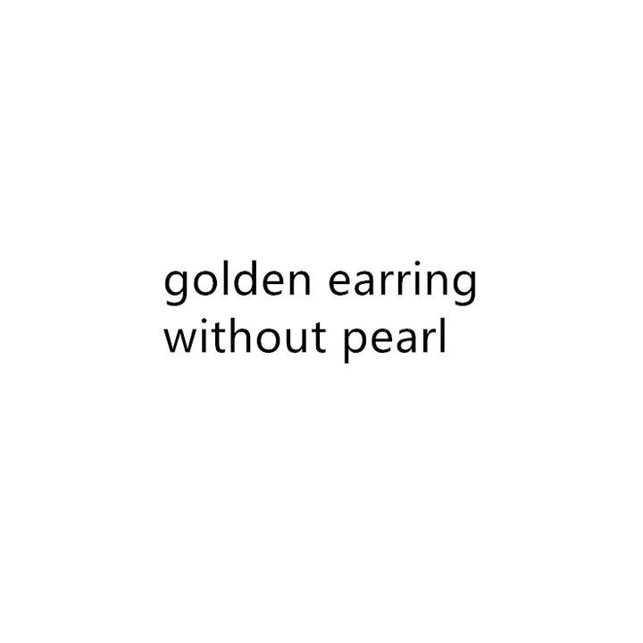 Real natural freshwater pearl 925 sterling silver gold plated earring set