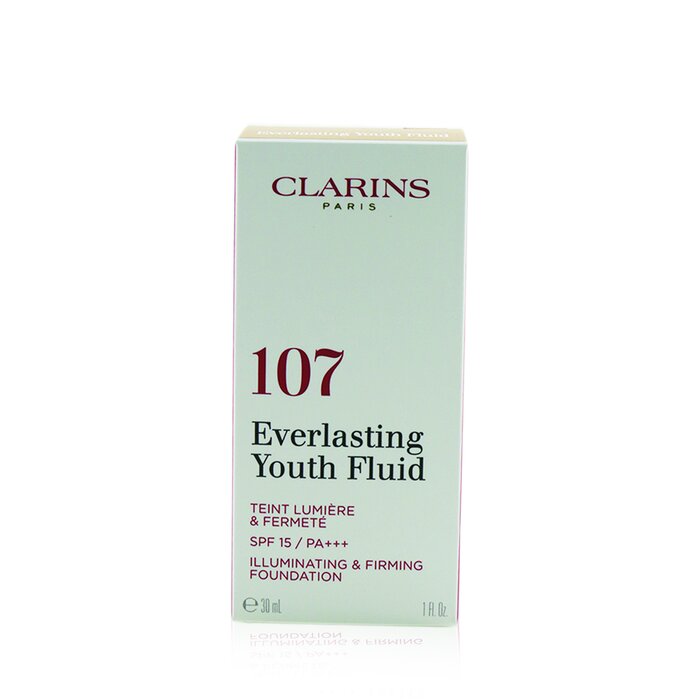 CLARINS - Everlasting Youth Fluid Illuminating & Firming Foundation SPF 15 30ml/1oz