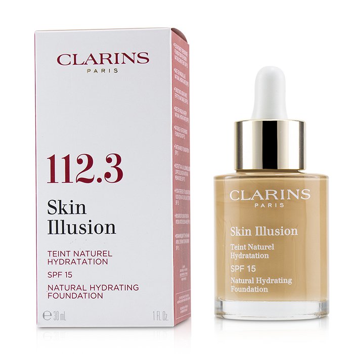 CLARINS - Skin Illusion Natural Hydrating Foundation SPF 15 30ml/1oz