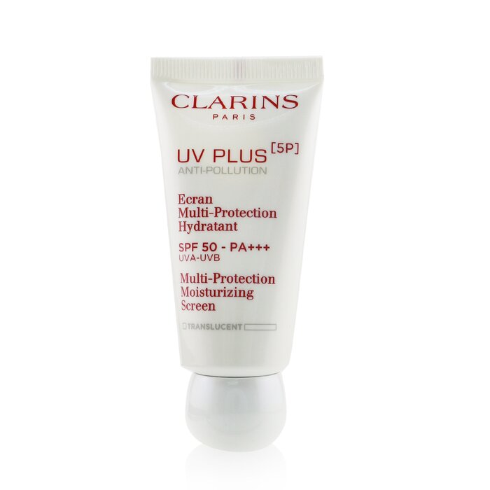 CLARINS - UV Plus [5P] Anti-Pollution Multi-Protection Moisturizing Screen SPF 50 - Translucent