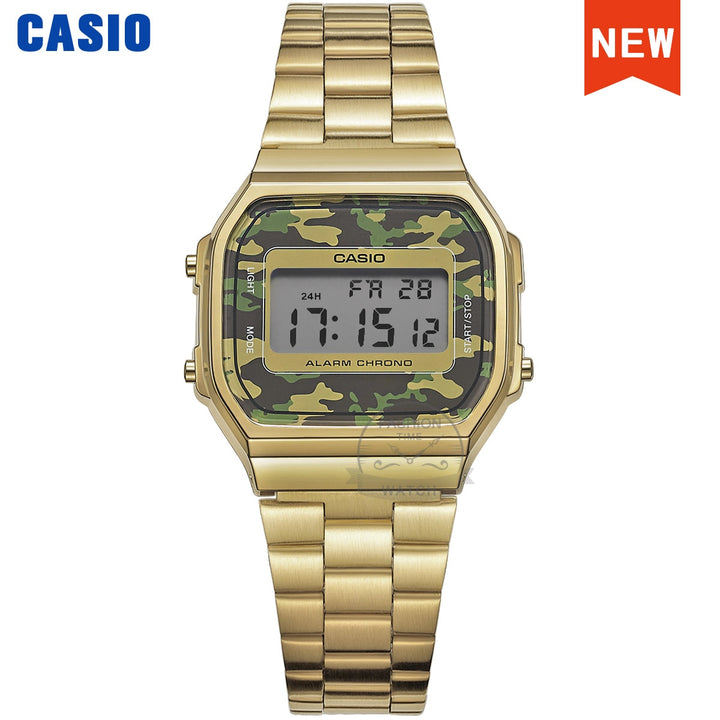 Casio gold set brand luxury led digital waterproof quartz mens sport military watch