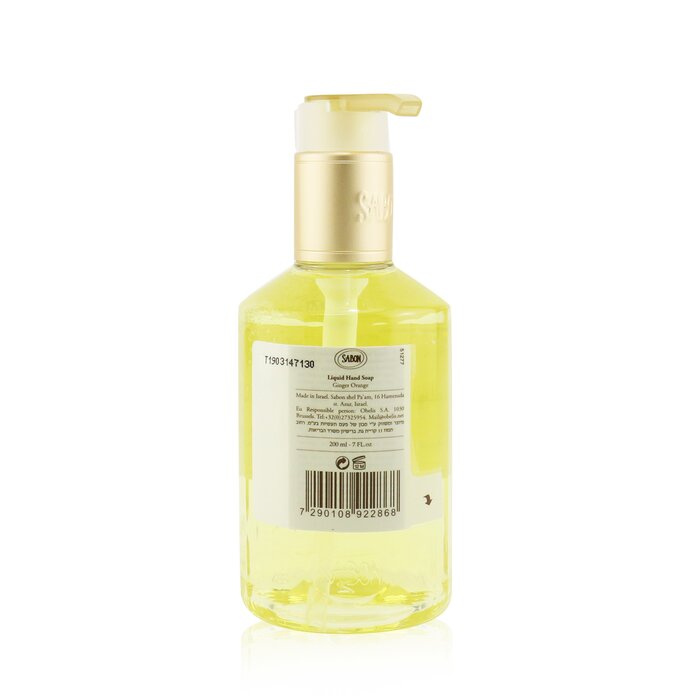 SABON - Liquid Hand Soap - Ginger Orange