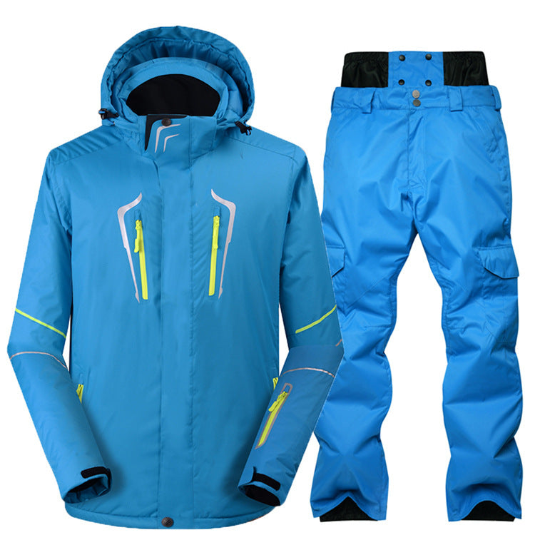 EVERLAND OEM Outdoor Custom Mens Ski Jacket Clothing Snowboard Jacket Men Ski Equipment Set Snow Coat Ski Suit Jacket