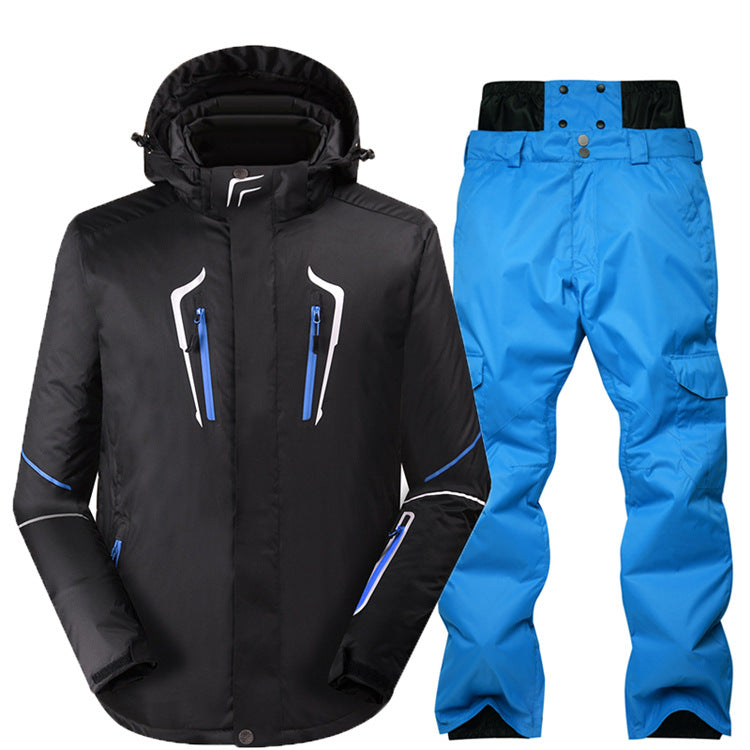 EVERLAND OEM Outdoor Custom Mens Ski Jacket Clothing Snowboard Jacket Men Ski Equipment Set Snow Coat Ski Suit Jacket