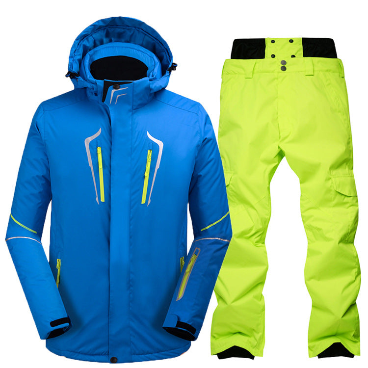 EVERLAND OEM Outdoor Custom Mens Ski Jacket Clothing Snowboard Jacket Men Ski Equipment Set Snow Coat Ski Suit Jacket