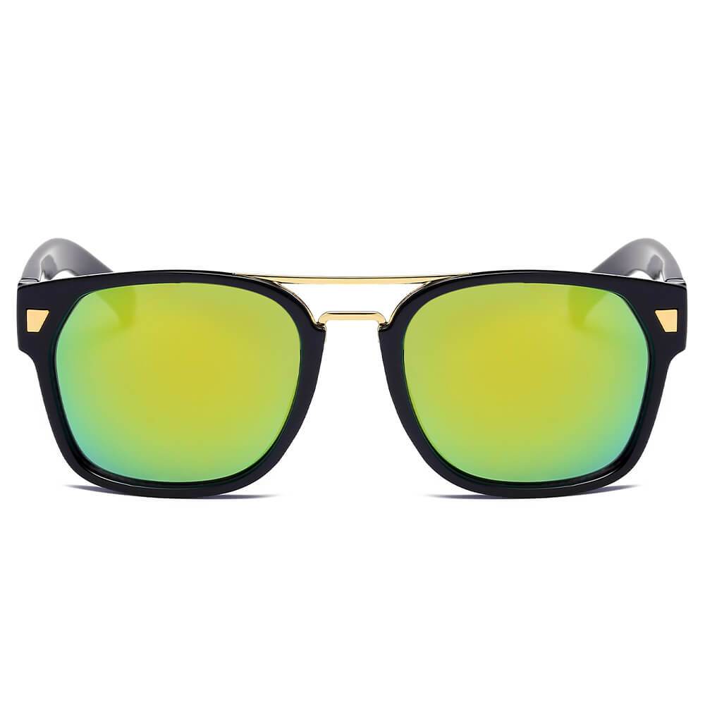 Classic retro square frame fashion sunglasses