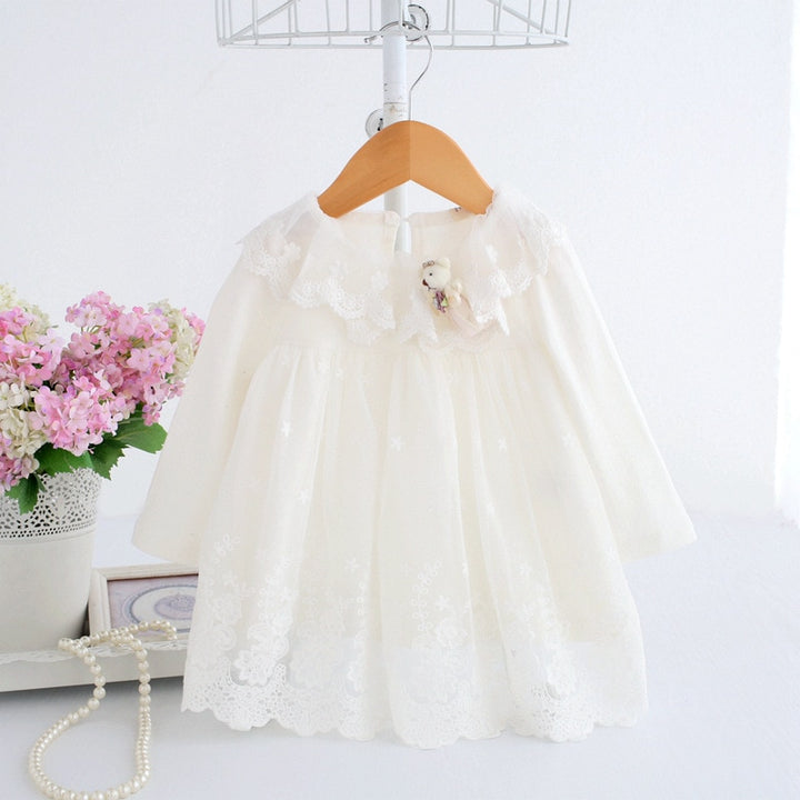 Baby Girls Princess Dress for Newborn Infant Clothing 2021 Summer Cute Cotton Long Sleeve Baby Dress Toddler Girl Clothes Dresse