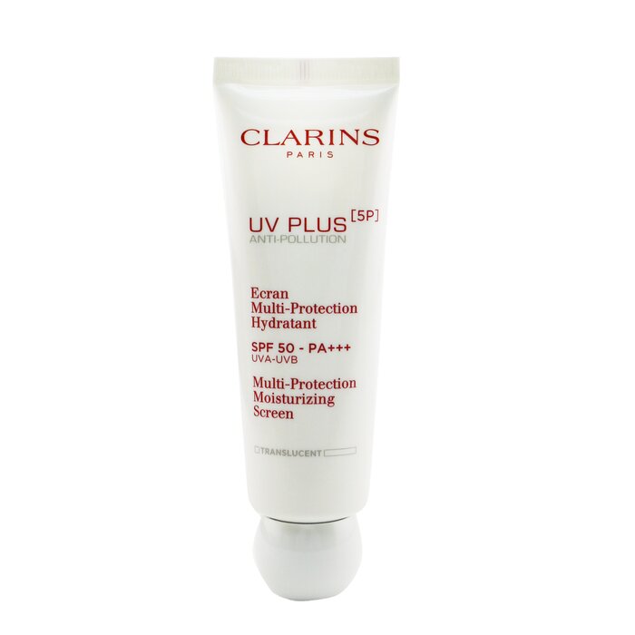 CLARINS - UV Plus [5P] Anti-Pollution Multi-Protection Moisturizing Screen SPF 50 - Translucent