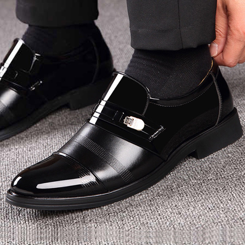 2021 Wholesale Casual Fashion Genuine Leather Men Shoes for Speech Occasion