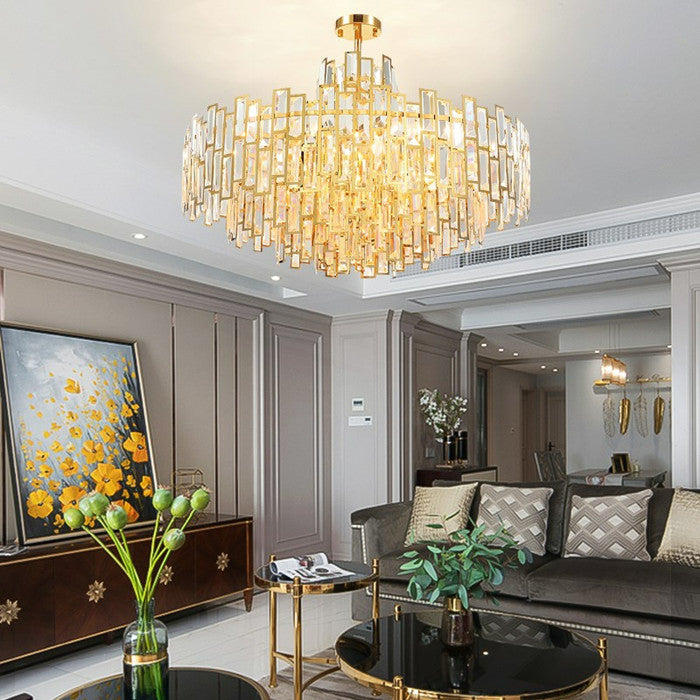 Elegant High Quality Designer Apartment Modern Luxury Crystal Chandelier