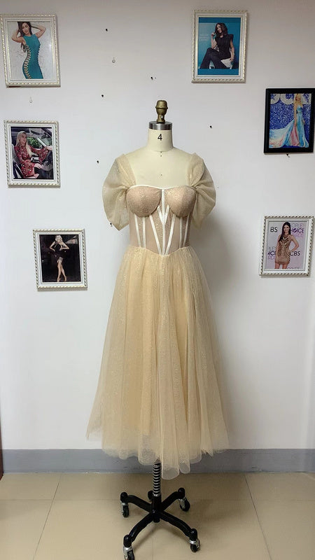 Strapless mermaid wedding dress for women evening party wear