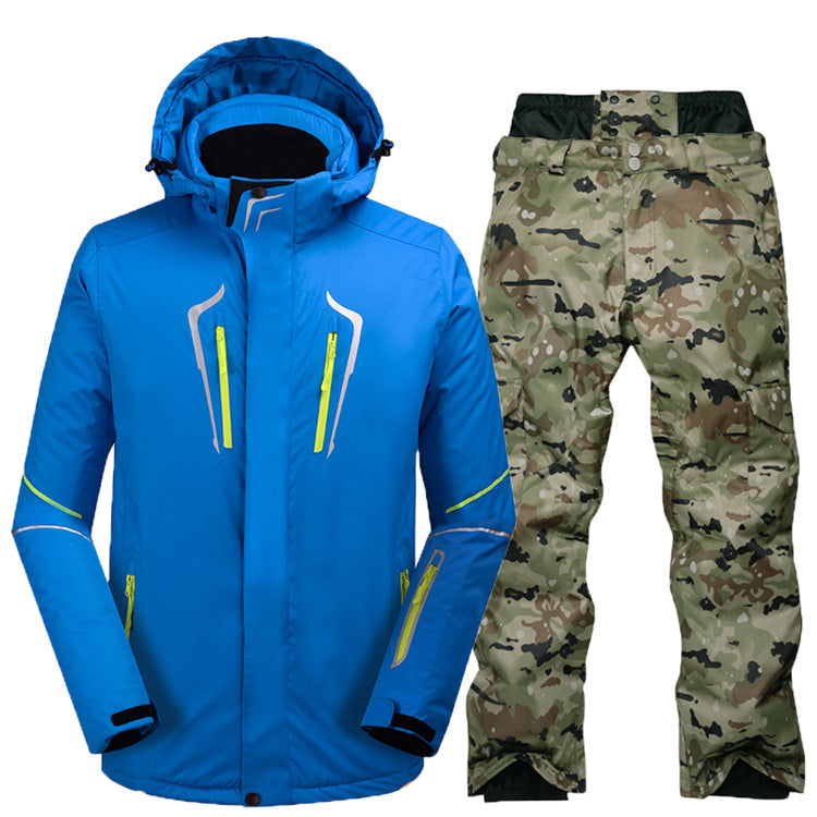 EVERLAND OEM Outdoor Custom Mens Ski Jacket Clothing Snowboard Jacket Men Ski Equipment Set Snow Coat Ski Suit Jacket