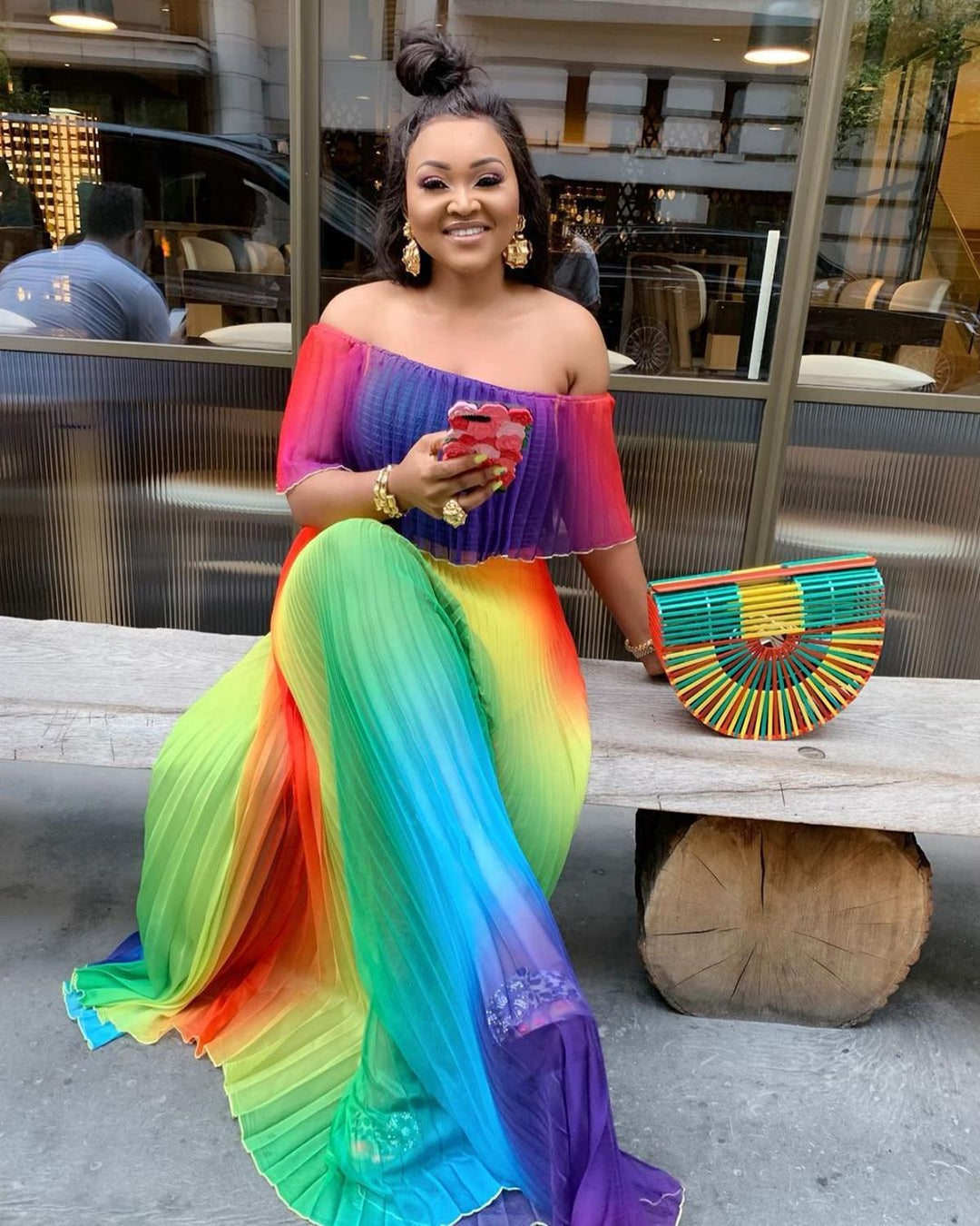 Long Maxi Dress 2020 African Dresses for Women Dashiki Summer Plus Size Dress Ladies Traditional African Clothing Dreess