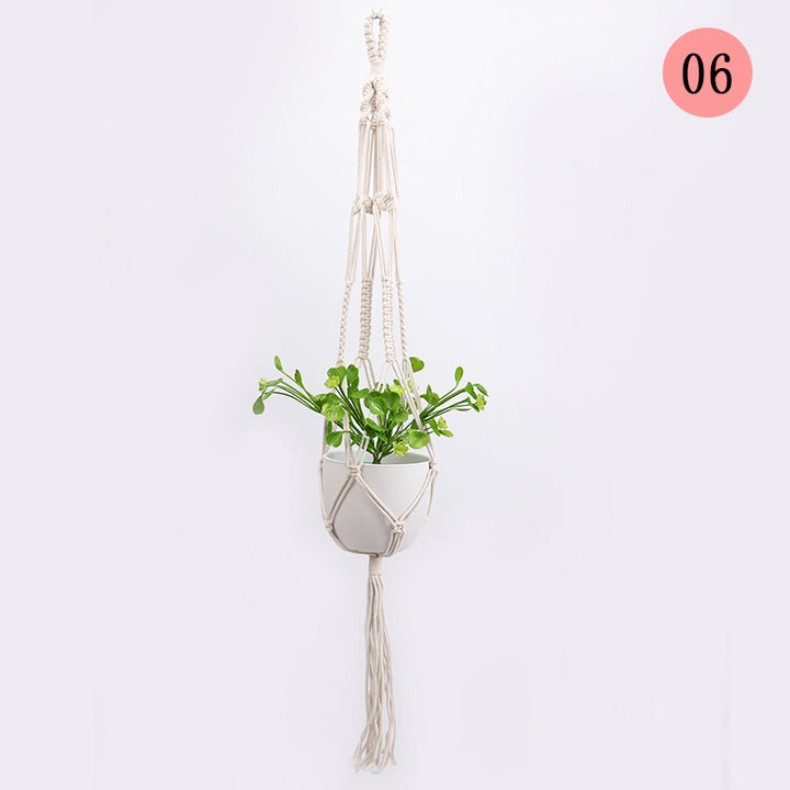 100 handmade macrame plant flower pot hanger for wall decoration