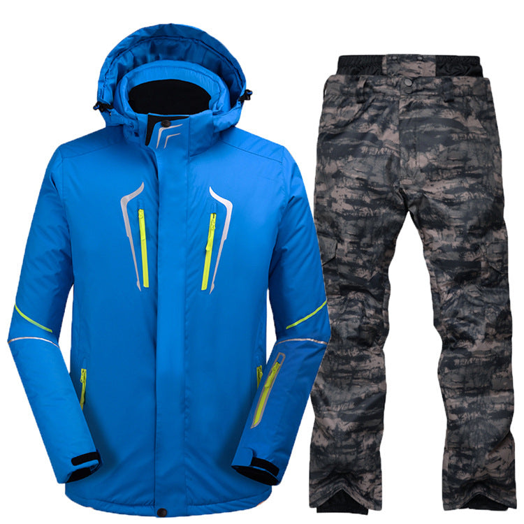 EVERLAND OEM Outdoor Custom Mens Ski Jacket Clothing Snowboard Jacket Men Ski Equipment Set Snow Coat Ski Suit Jacket