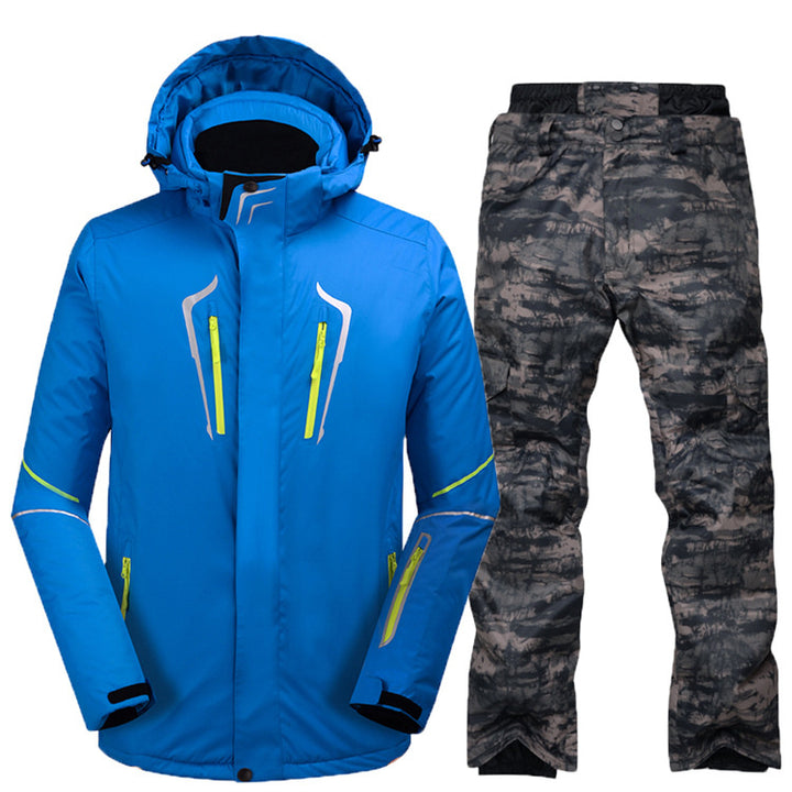 EVERLAND OEM Outdoor Custom Mens Ski Jacket Clothing Snowboard Jacket Men Ski Equipment Set Snow Coat Ski Suit Jacket