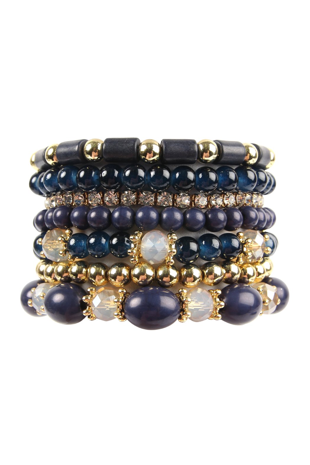 Multibead stackable bracelet