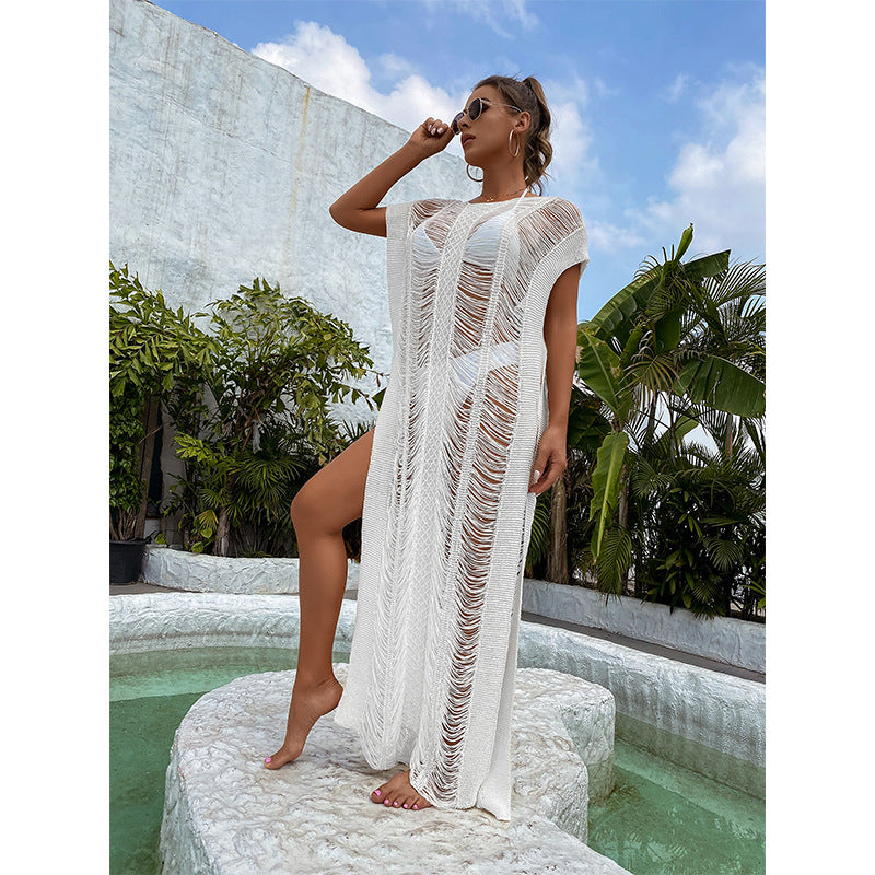 Bathing suit trendy womens crochet swimsuit beach wear cover wrap