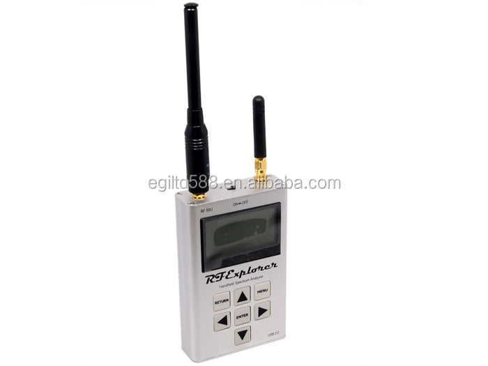 RF Explorer - 3G Combo 15-2700 MHz Handheld Digital Spectrum Analyzer With Black Rubber Case