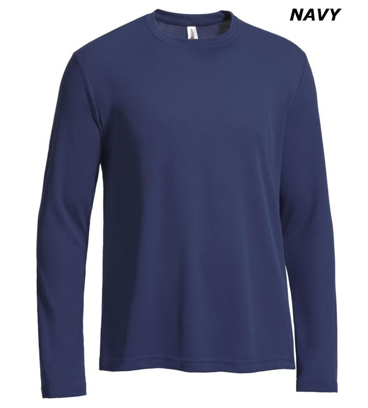 AJ901D Men's Long Sleeve Tec Tee