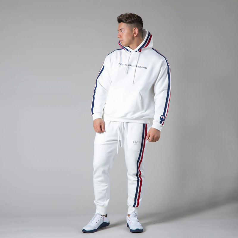 Customized High Quality Fitness Men's Tracksuit Set Tech Fit Jogger Suit Blank Sports Men Jogger Sets
