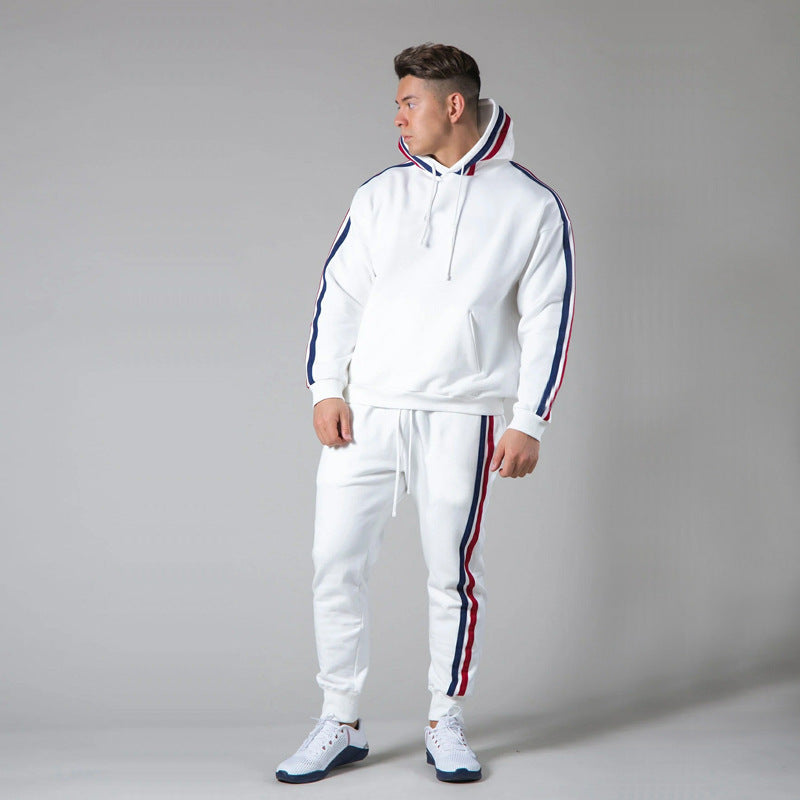Customized High Quality Fitness Men's Tracksuit Set Tech Fit Jogger Suit Blank Sports Men Jogger Sets